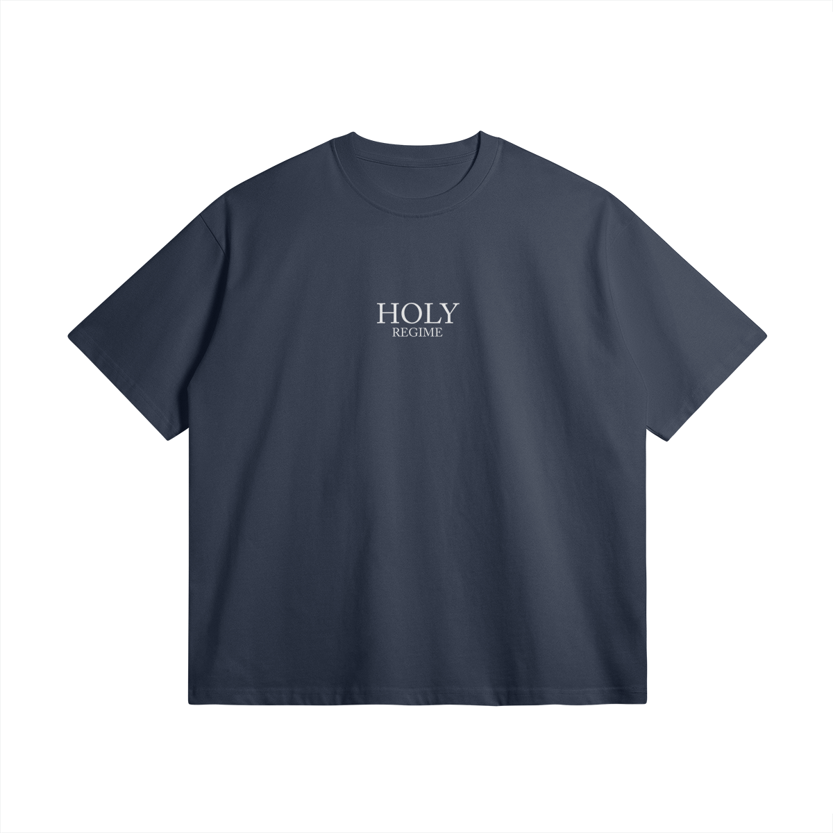 oversized t-shirt, faith-based clothing, Holy Regime, Christian apparel, Glory To God, heavyweight t-shirt, Christian clothing brand, proclamation of faith, devotion, faith-inspired fashion, holy regime, make heaven crowded